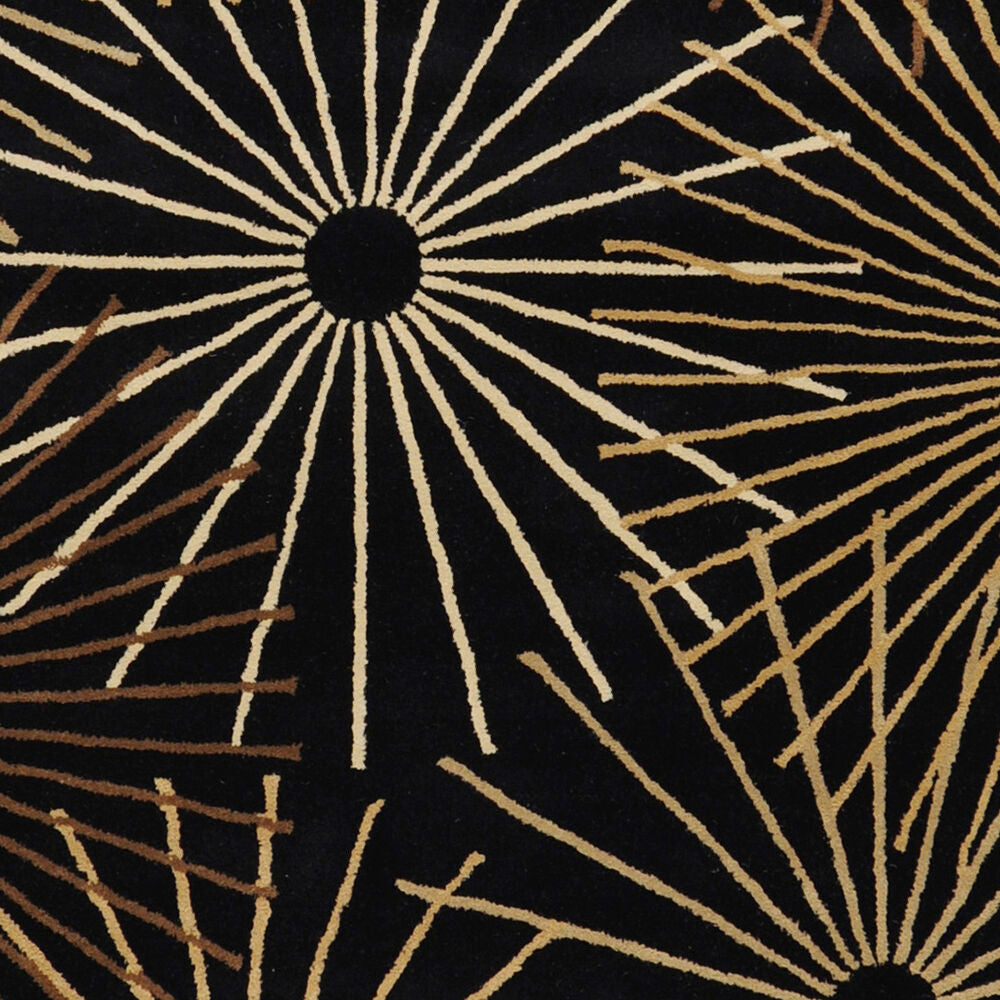 Forum FM-7090 Black / Dark Brown Rug