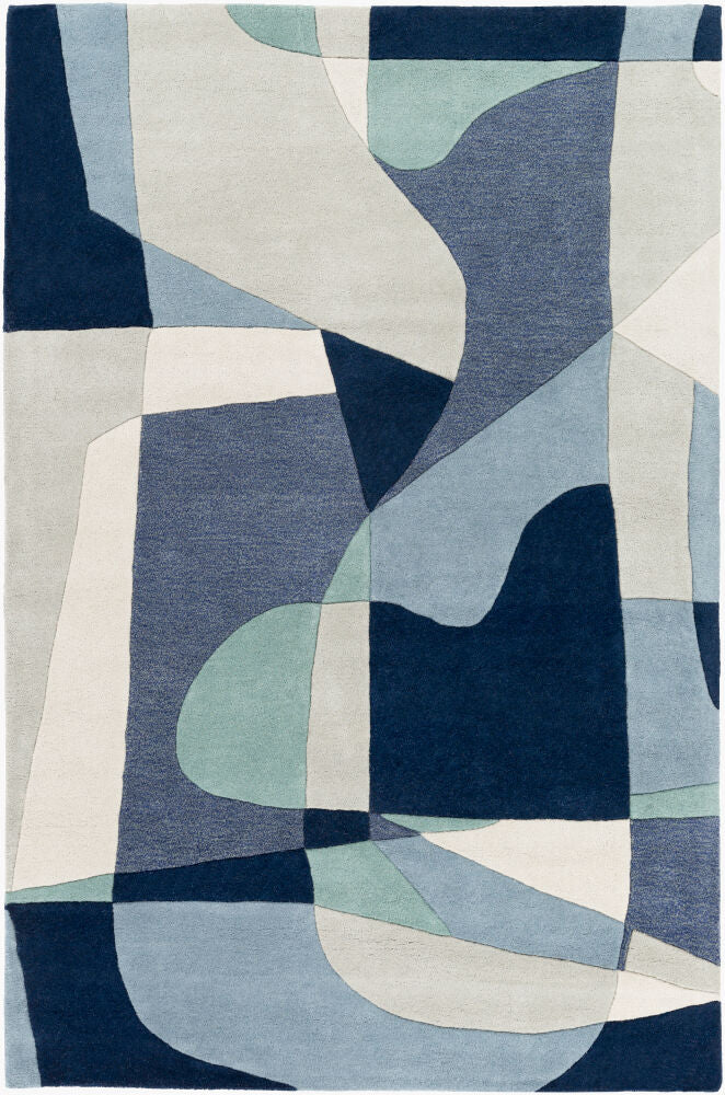 Forum FM-7195 Dark Blue / Denim Rug