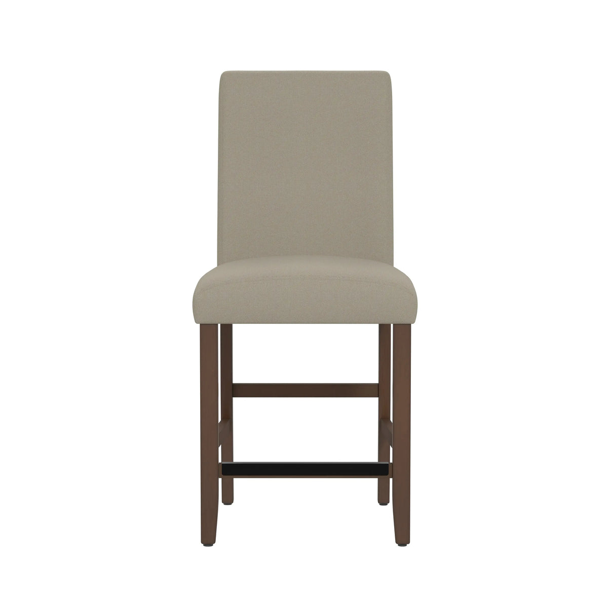 Seneca Upholstered Barstool Walnut Brown