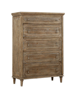 Interlude 5-Drawer Chest Sandstone Buff