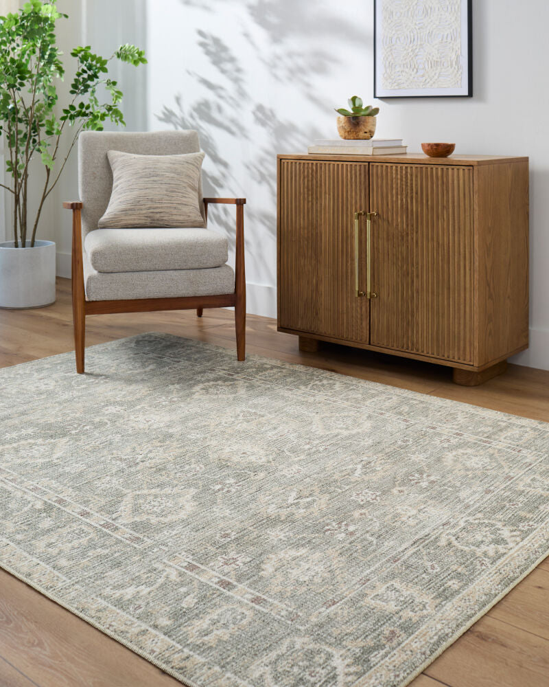 Collins Avenue GACA-2300 Beige / Dark Brown Rug