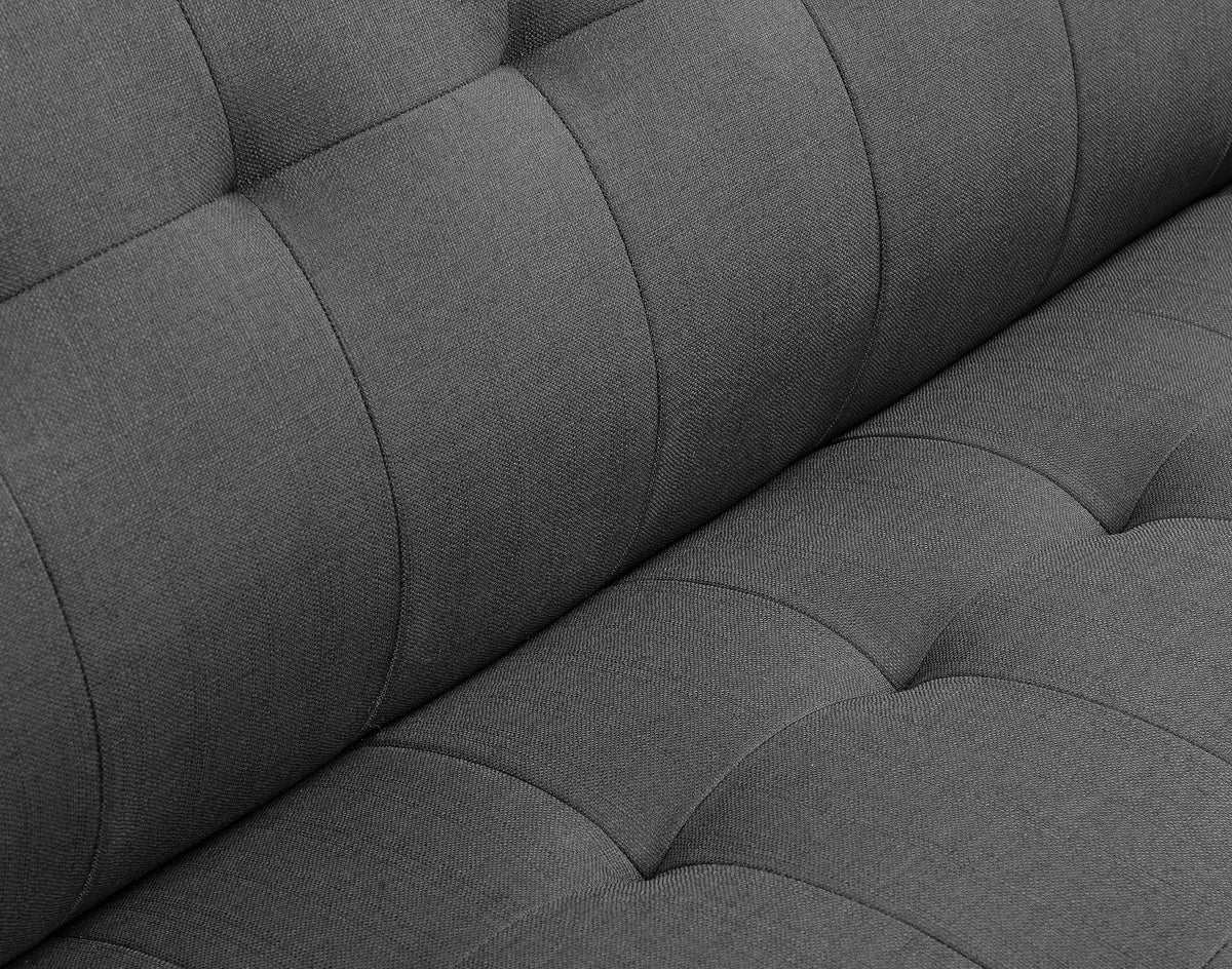 Binetti Loveseat Charcoal Pebble