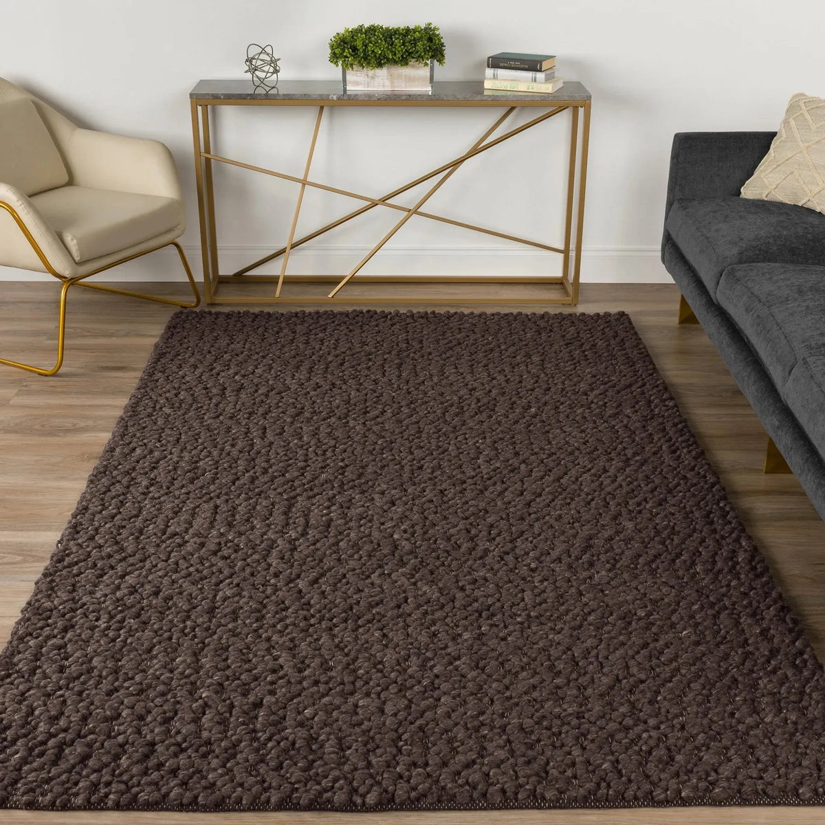 Gorbea GR1 Chocolate Rug