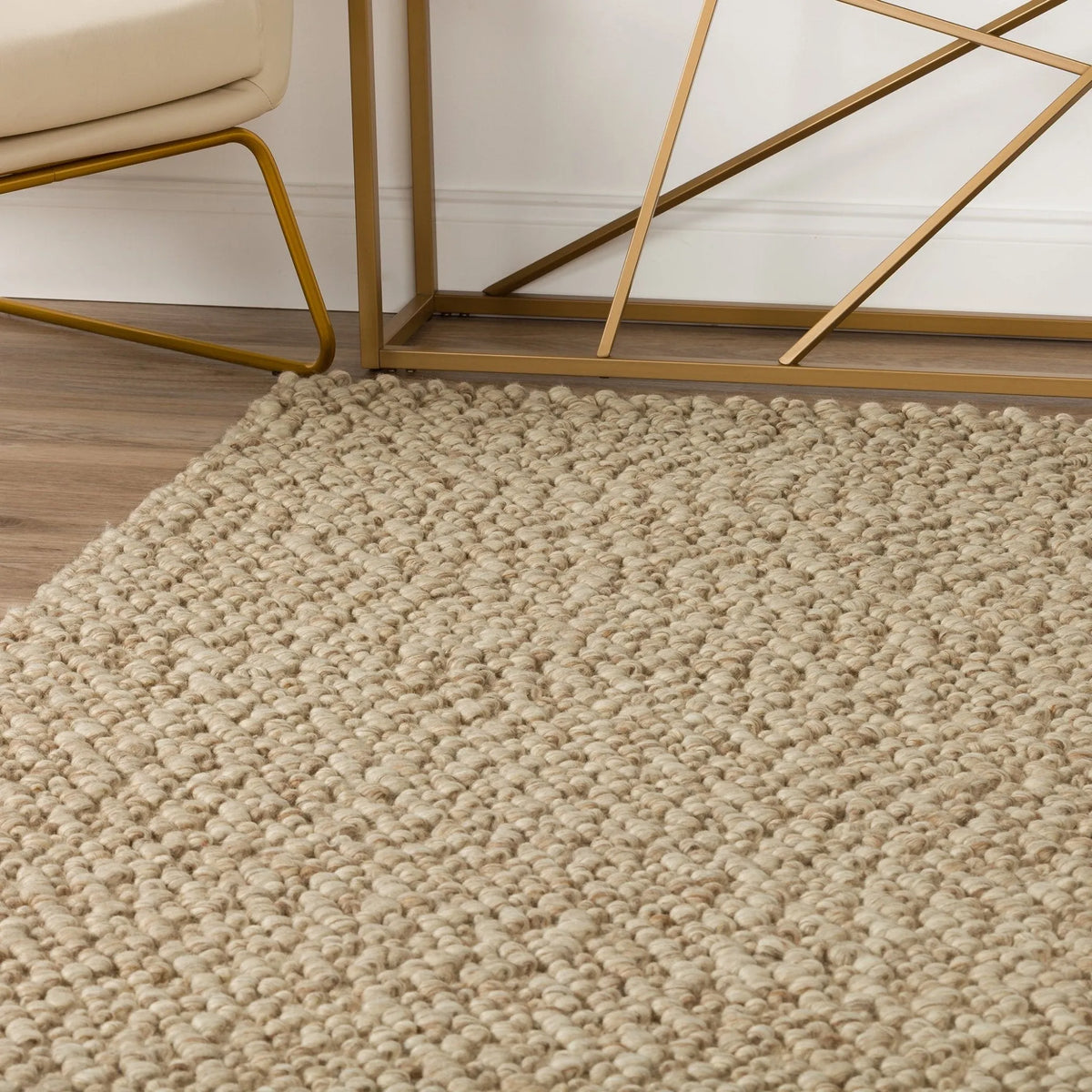 Gorbea GR1 Latte Rug - Rug & Home