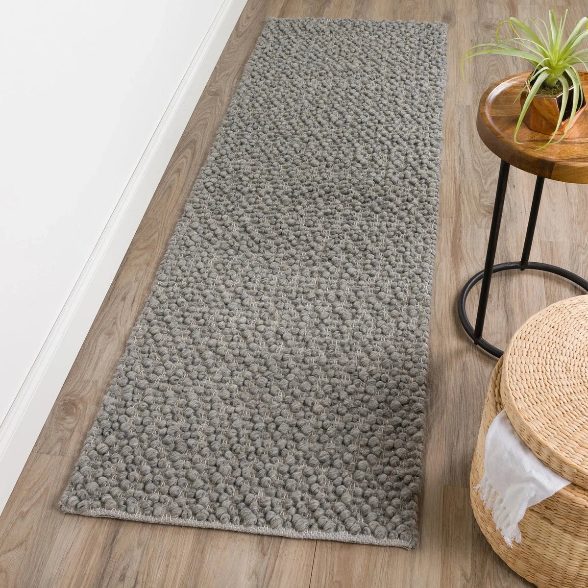 Gorbea GR1 Pewter Rug
