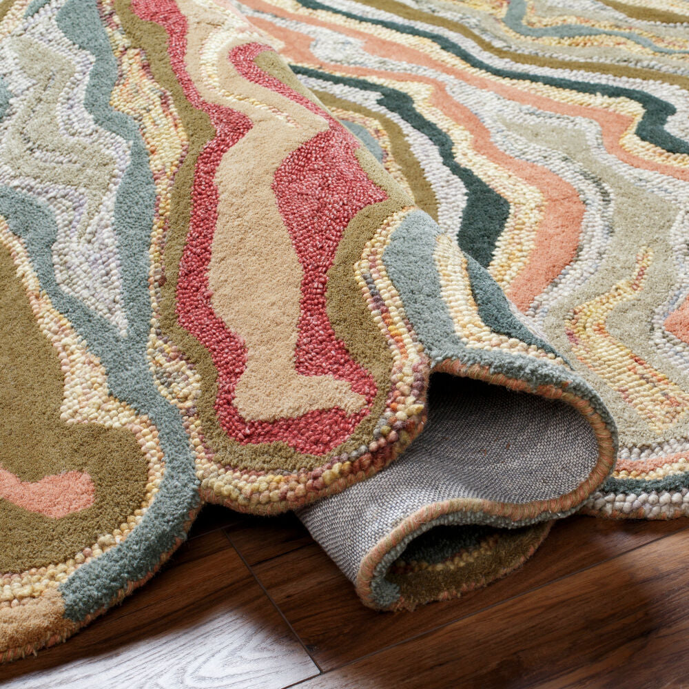 Gypsy GYP-202 Black / Brown Rug