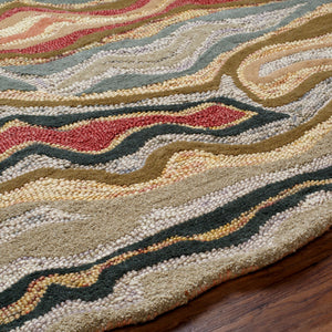 Gypsy GYP-202 Black / Brown Rug