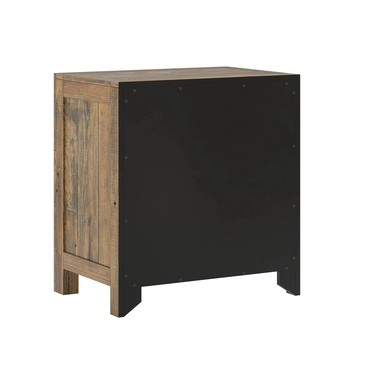 Pine Valley 2-Drawer Nightstand Caramel Brown