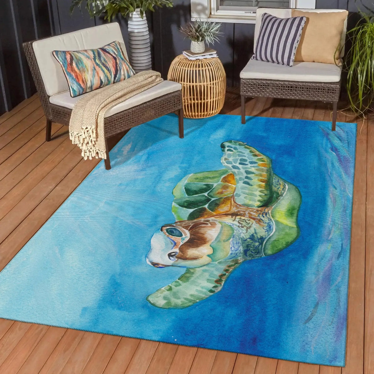 Harbor HA3 Ocean Rug - Rug & Home