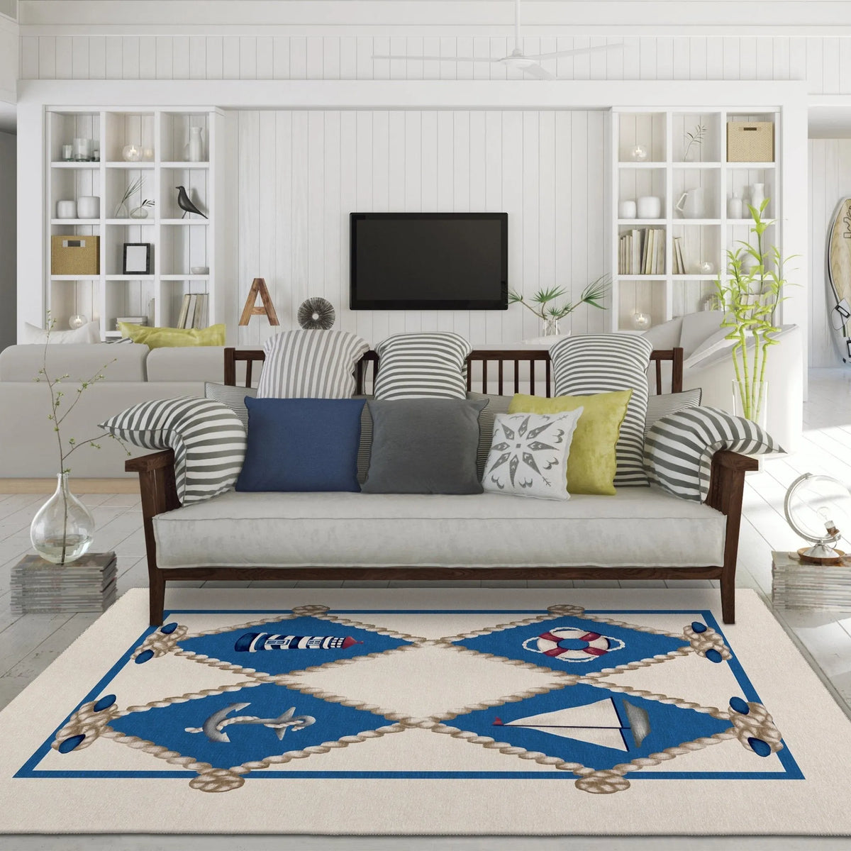 Harbor HA6 Ivory Rug - Rug & Home