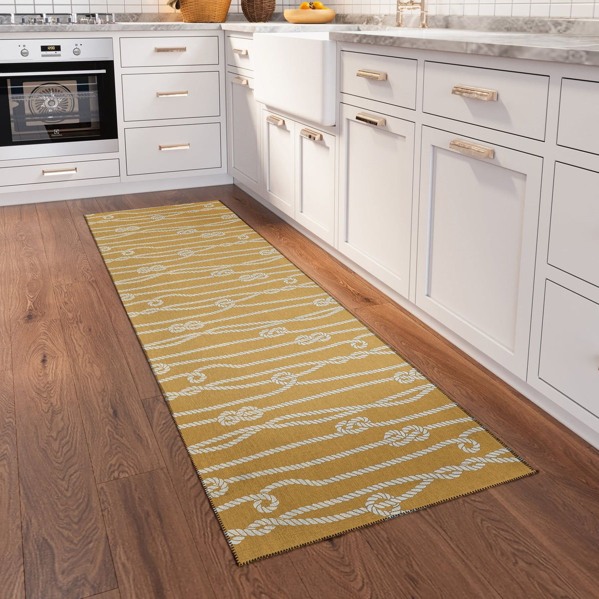 Harbor HA7 Gold Rug - Rug & Home