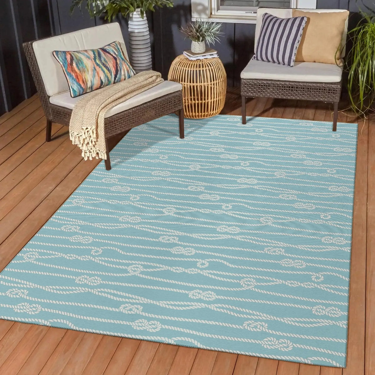 Harbor HA7 Lagoon Rug - Rug & Home