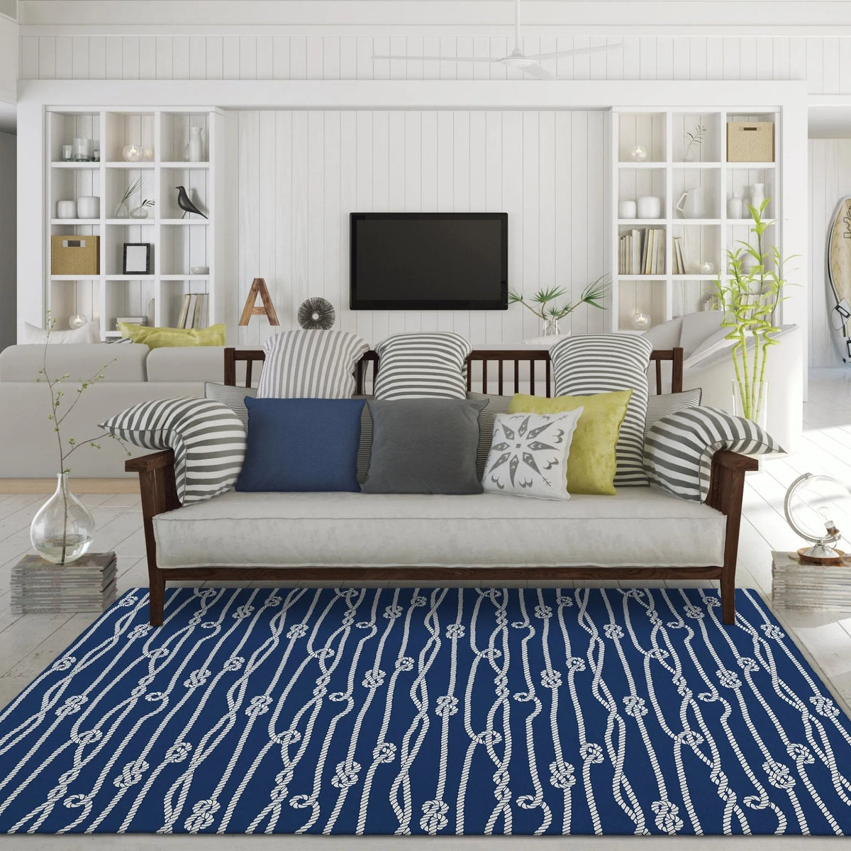 Harbor HA7 Navy Rug - Rug & Home