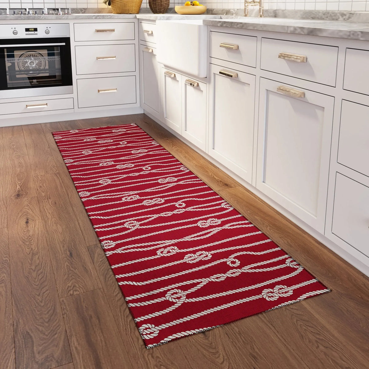 Harbor HA7 Red Rug - Rug & Home