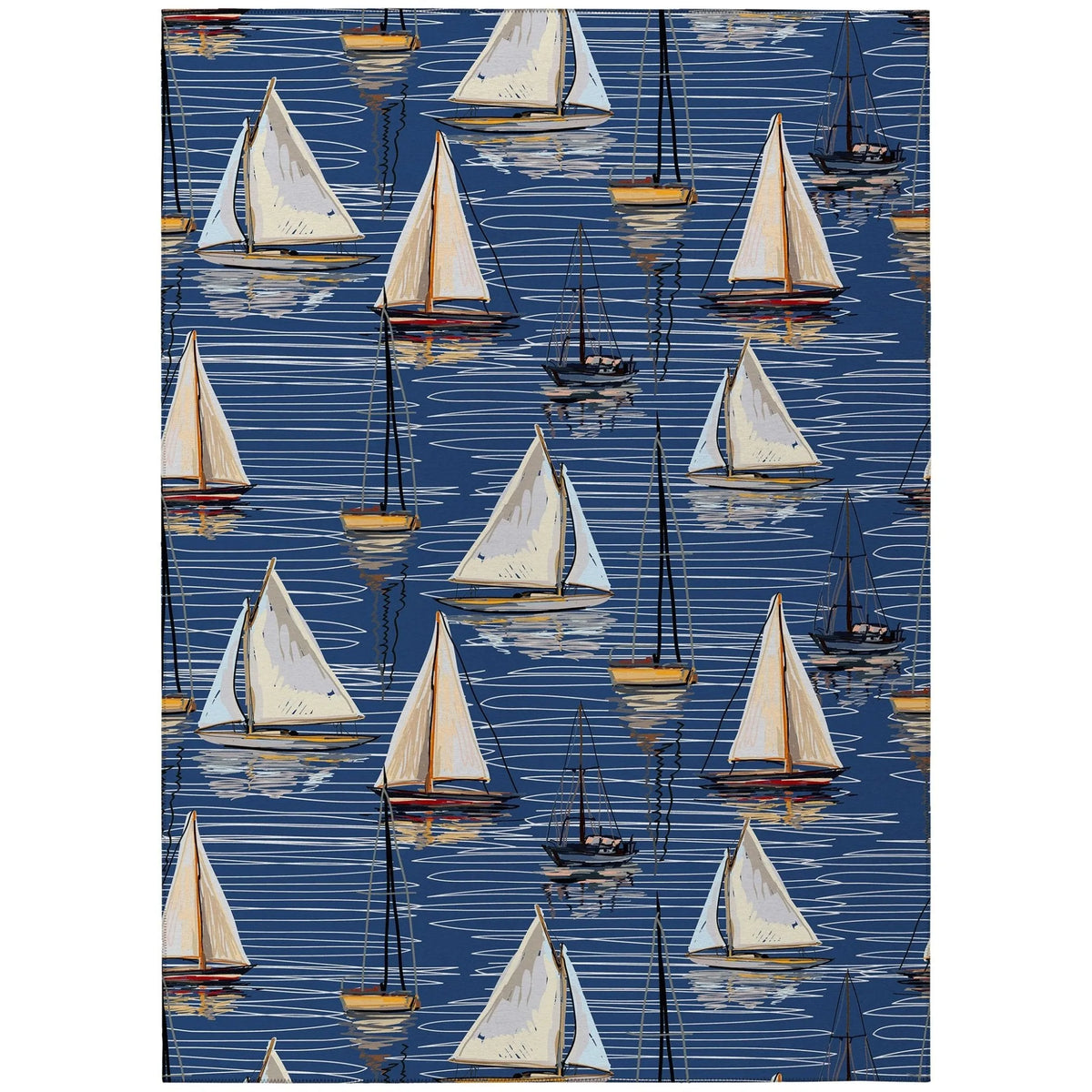 Harbor HA8 Navy Rug - Rug & Home