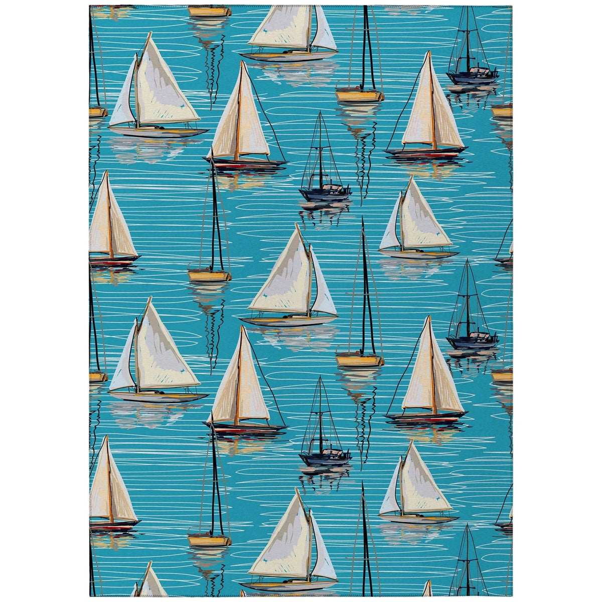 Harbor HA8 Teal Rug - Rug & Home