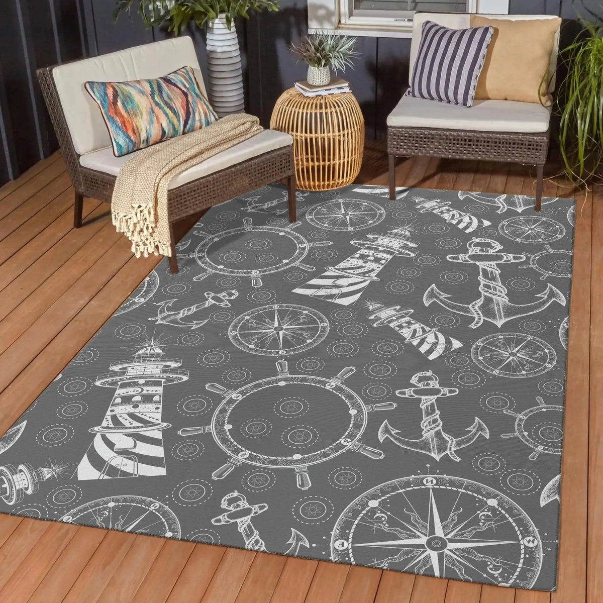 Harbor HA9 Grey Rug - Rug & Home