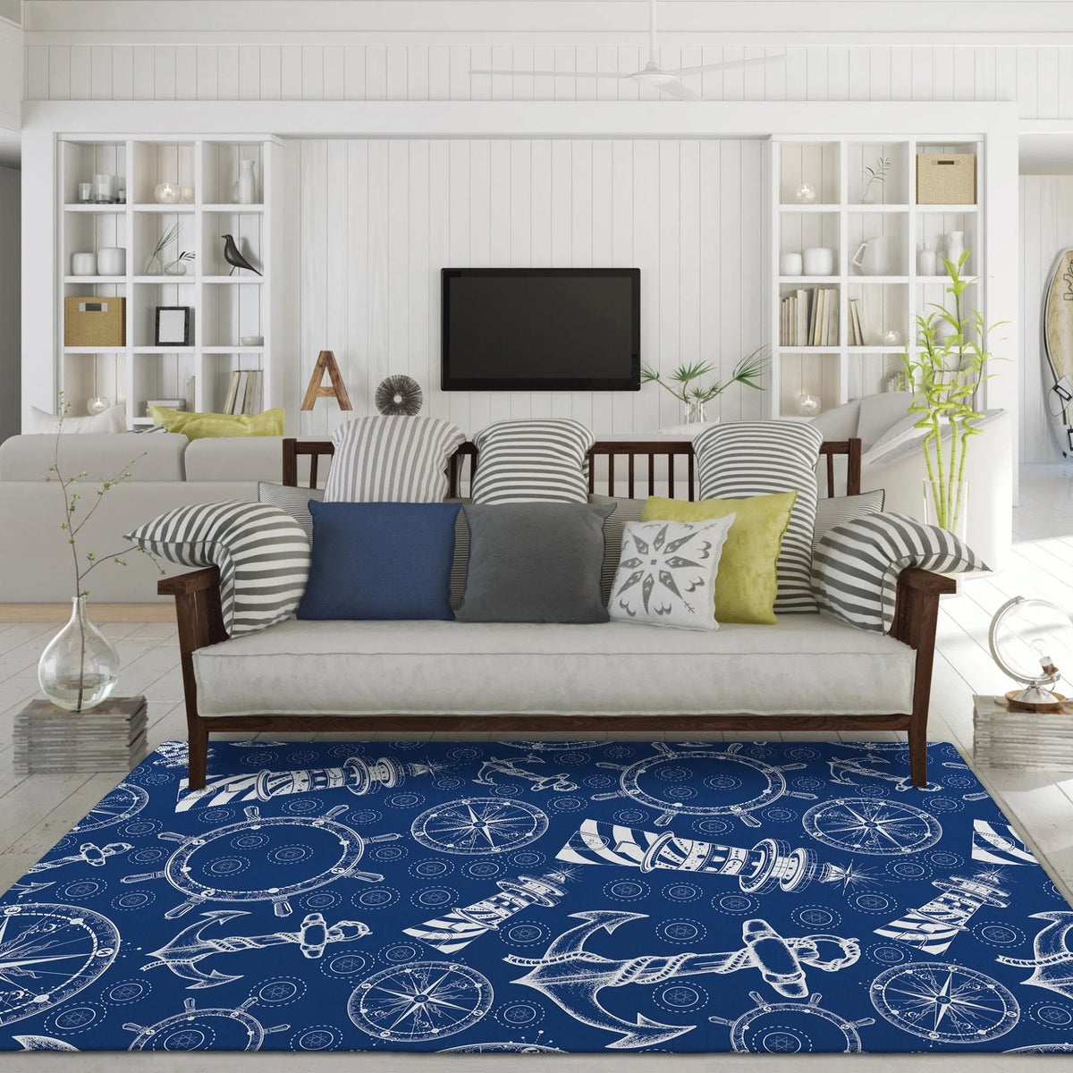 Harbor HA9 Navy Rug - Rug & Home