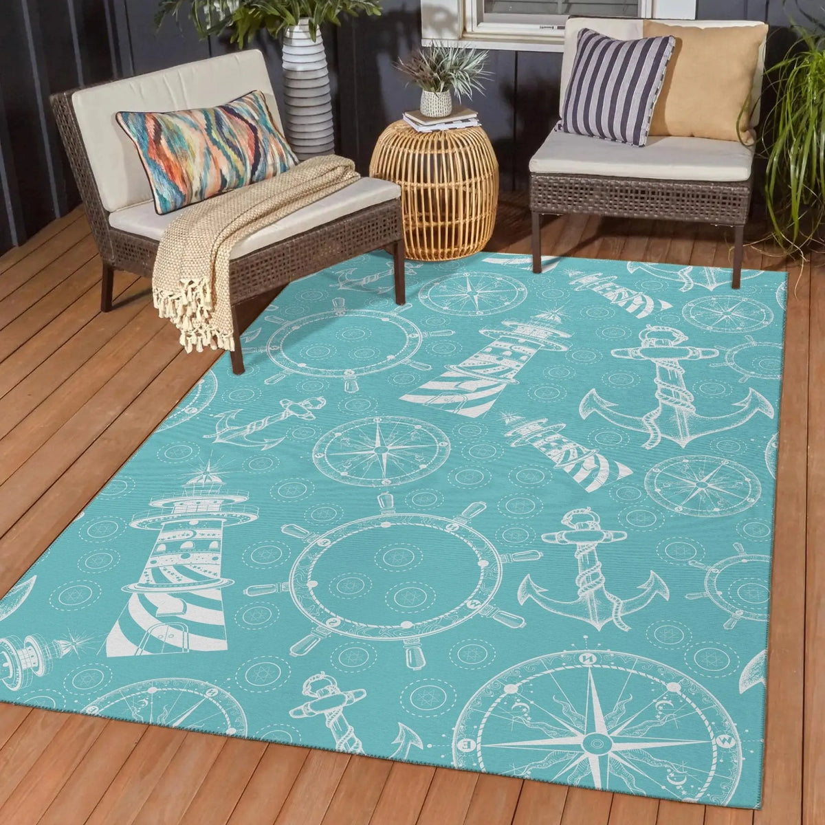 Harbor HA9 Ocean Rug - Rug & Home