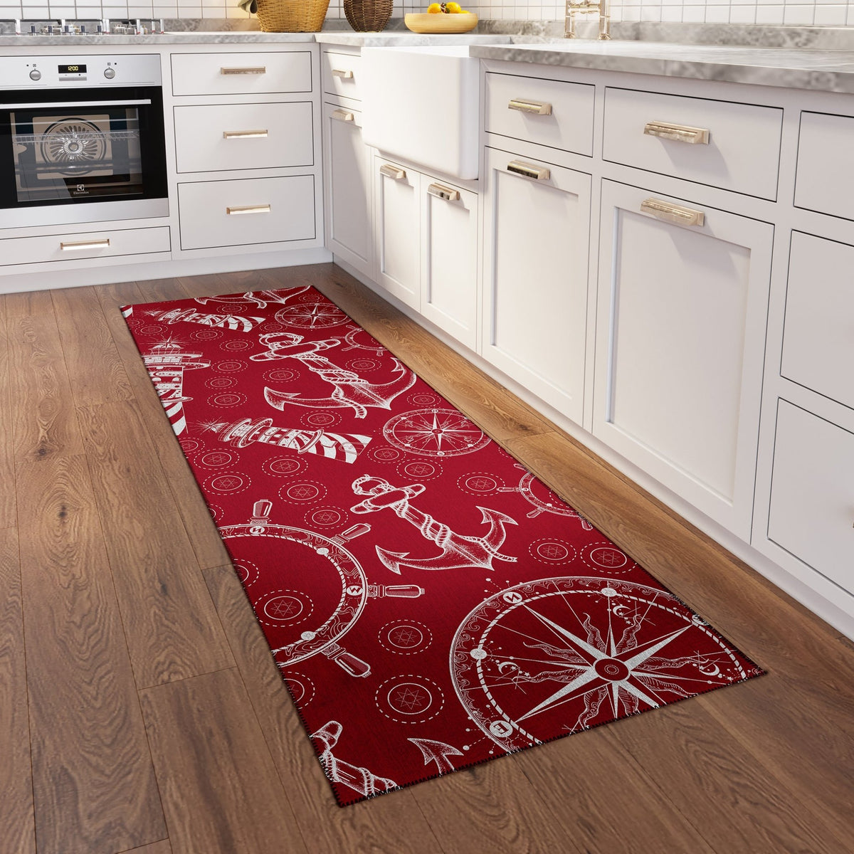 Harbor HA9 Red Rug - Rug & Home