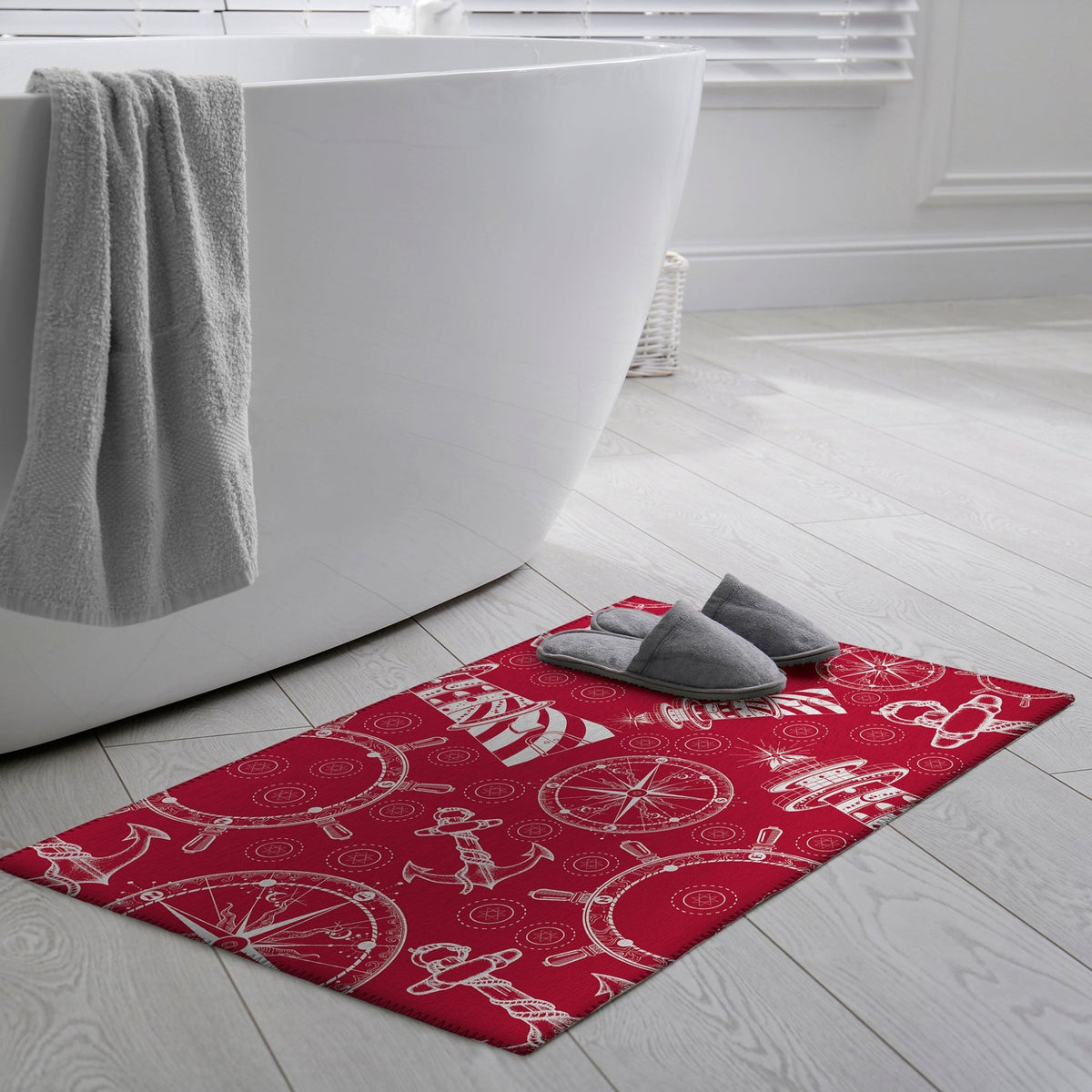 Harbor HA9 Red Rug - Rug & Home