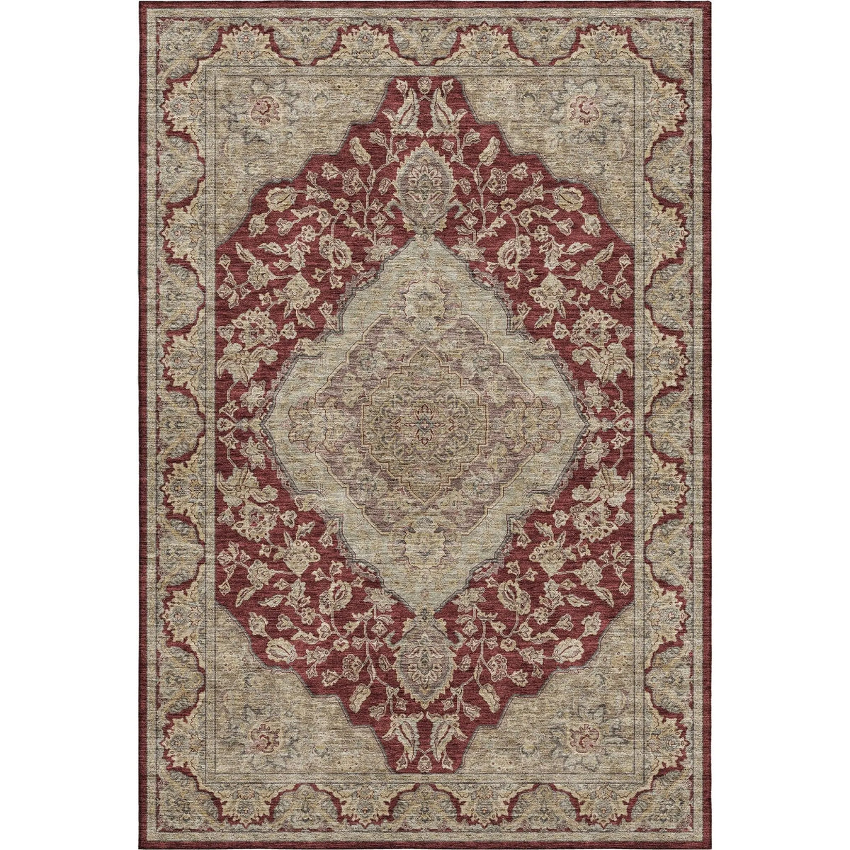 Hatay HY3 Garnet Rug - Rug & Home