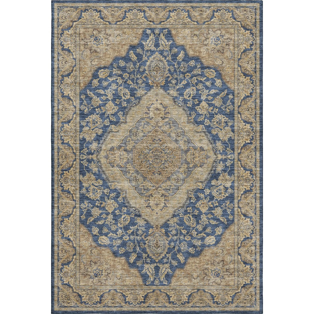 Hatay HY3 Navy Rug - Rug & Home