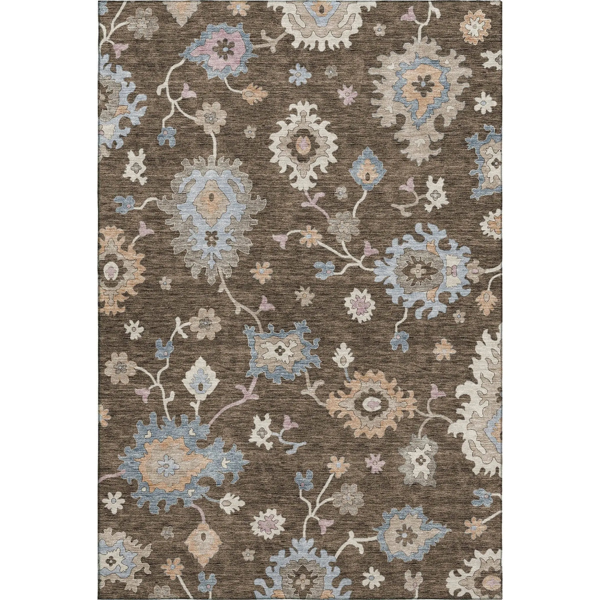 Hatay HY4 Chocolate Rug - Rug & Home