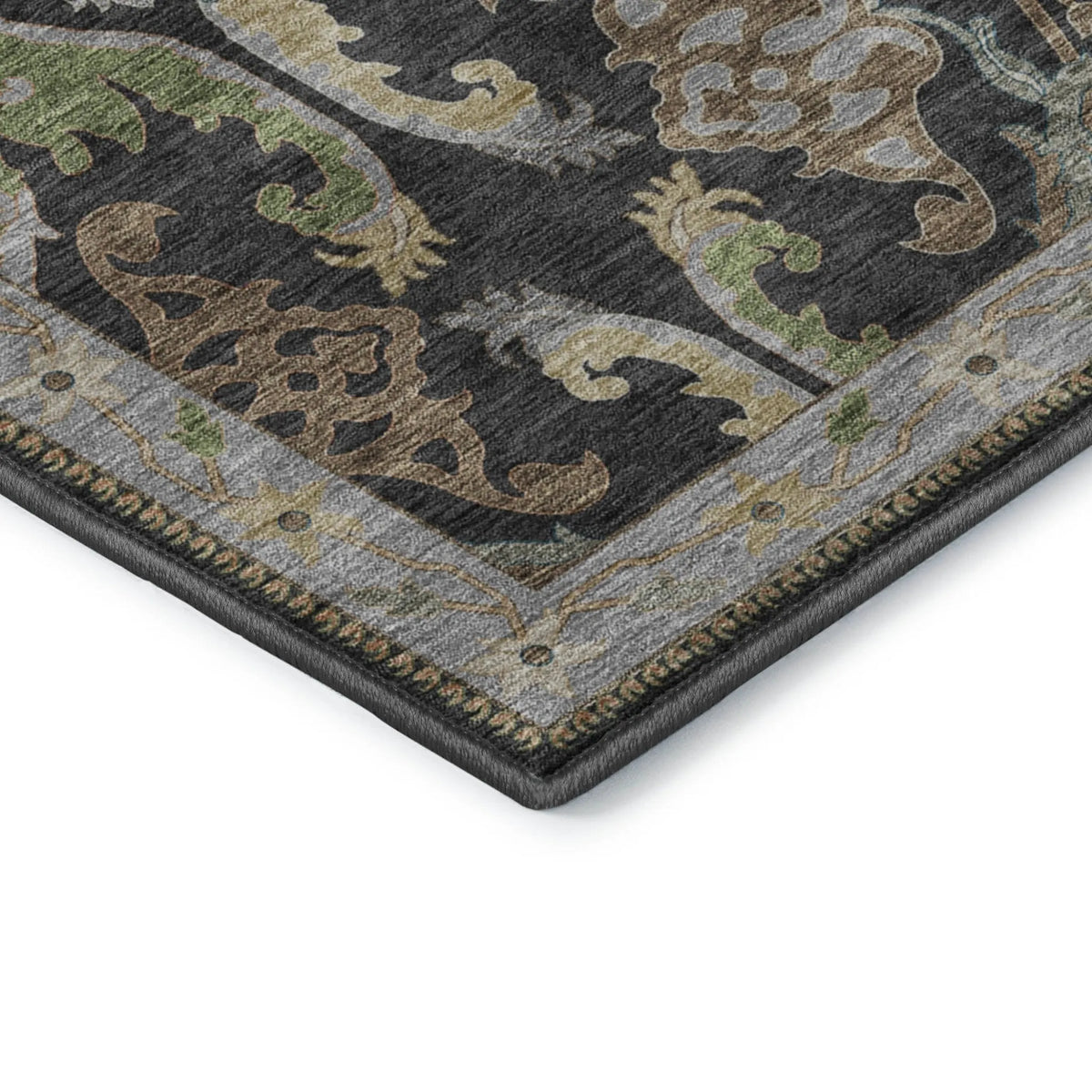 Hatay HY6 Black Rug - Rug & Home