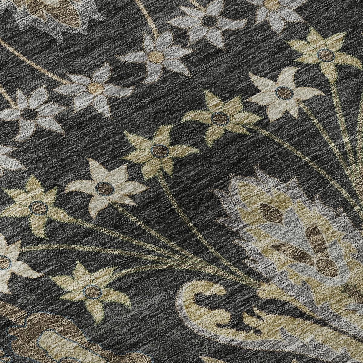 Hatay HY6 Black Rug - Rug & Home