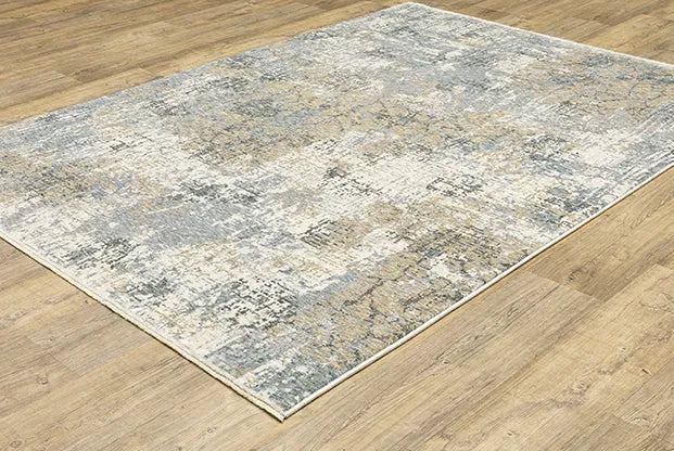 Hayden HAY08 Blue/Beige Rug