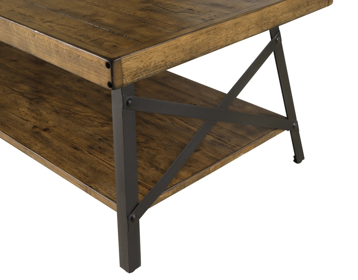 Chandler Coffee Table Pine Brown