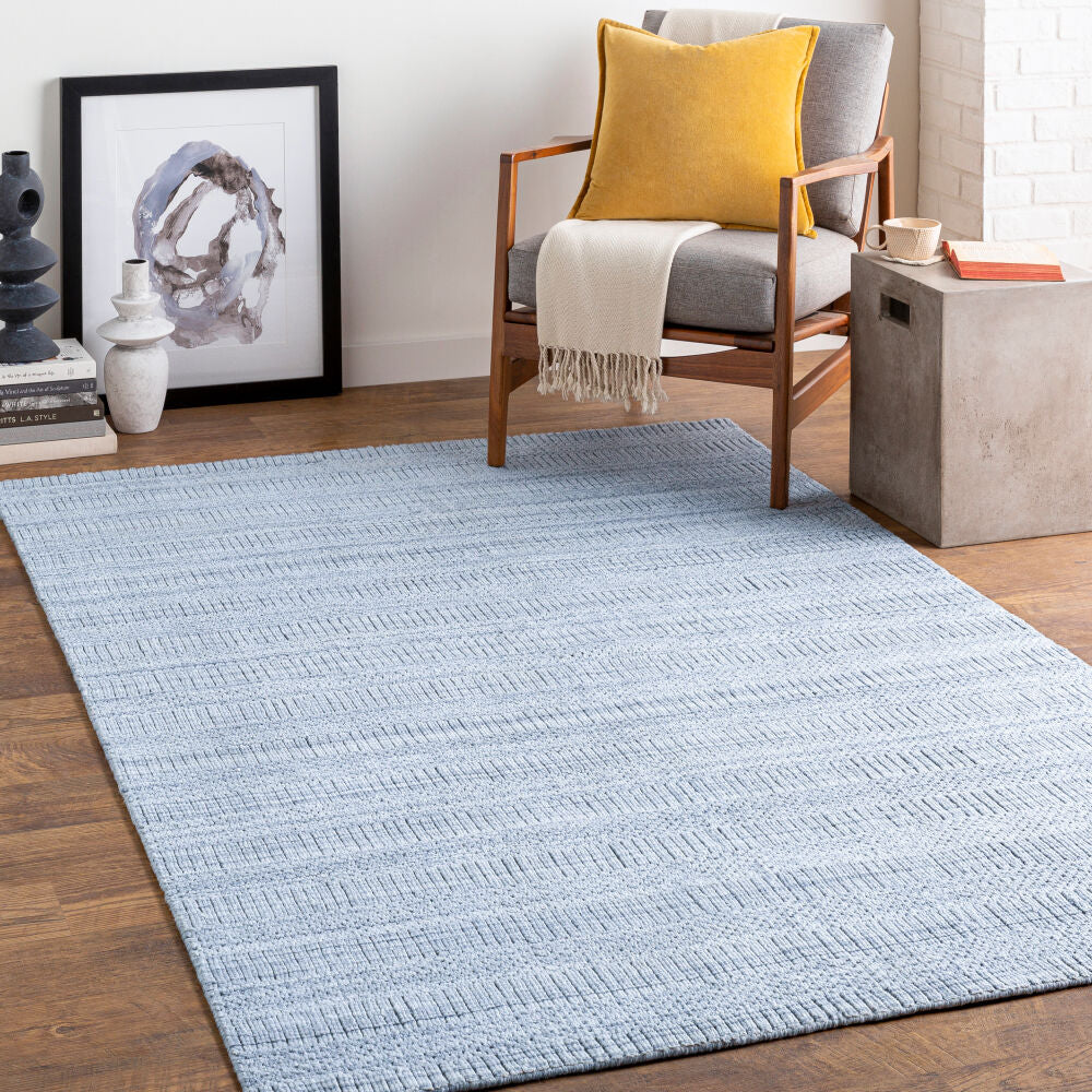 Hickory HCK-2301 Charcoal / Cream Rug