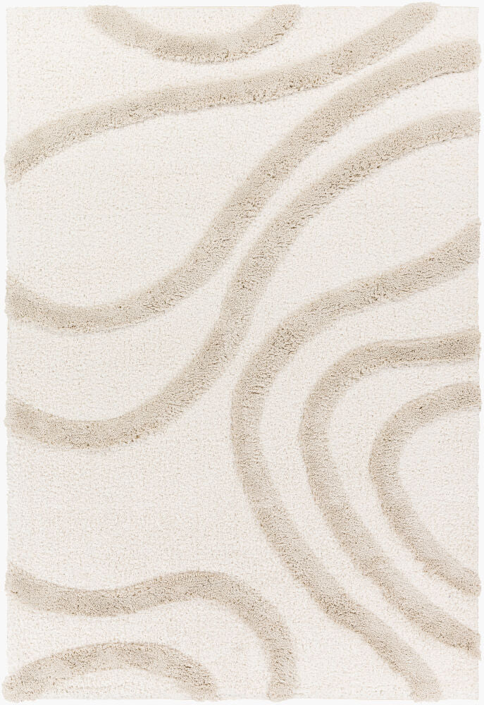Hudson Shag HDS-2310 Ivory / Tan Rug