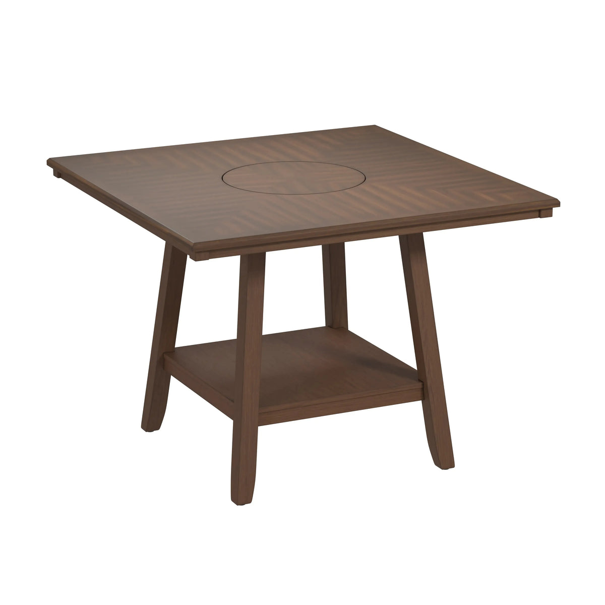Seneca Gathering Height Table Walnut Brown
