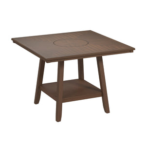Seneca Gathering Height Table Walnut Brown
