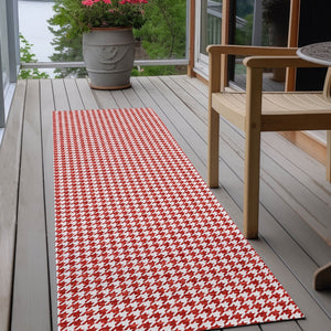 Hinton HN1 Red Rug - Rug & Home