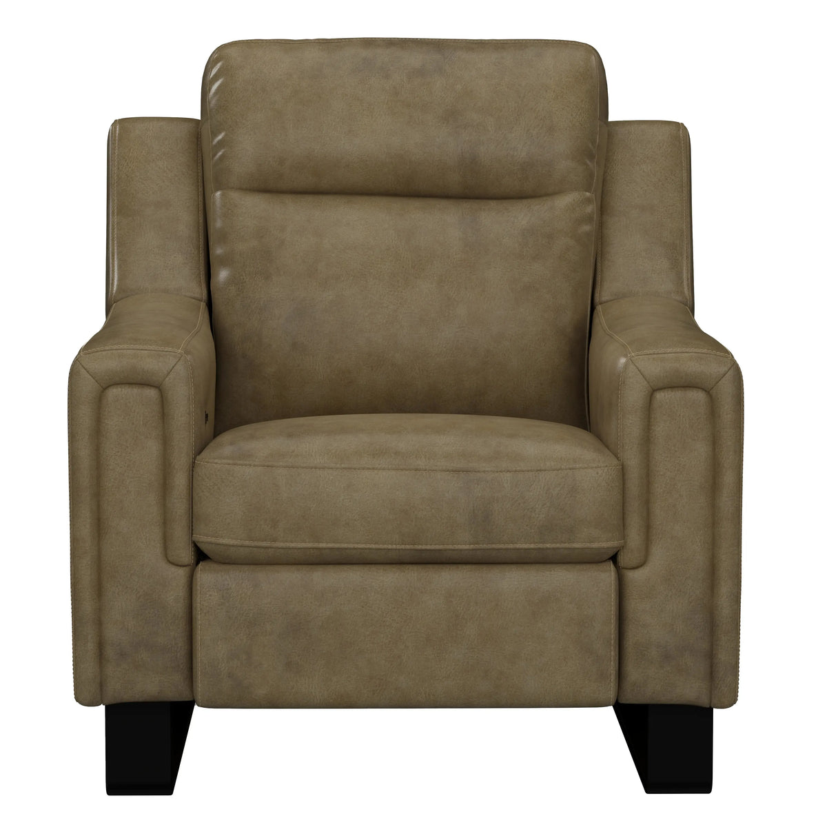 Teagan Dual Power Recliner Barrel Brown