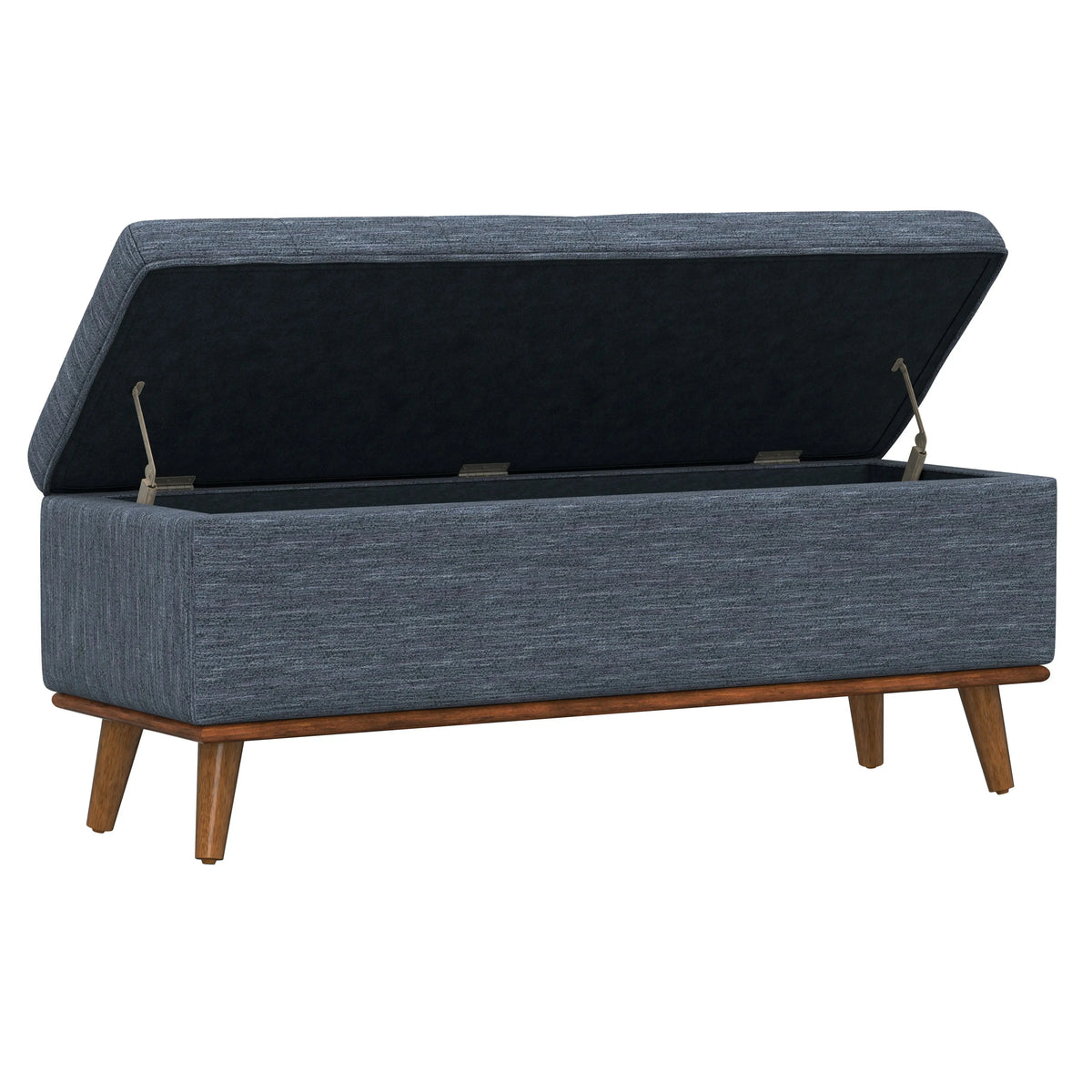 Rory Storage Ottoman Blue Heron