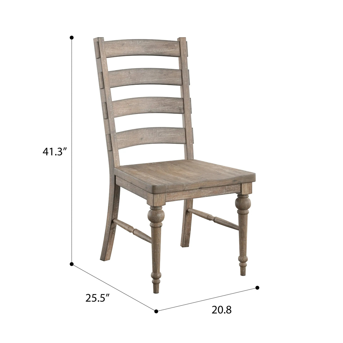 Interlude Ladderback Dining Chair Sandstone Buff