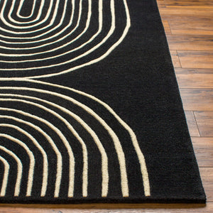 Isabel IBL-2302 Beige / Black Rug