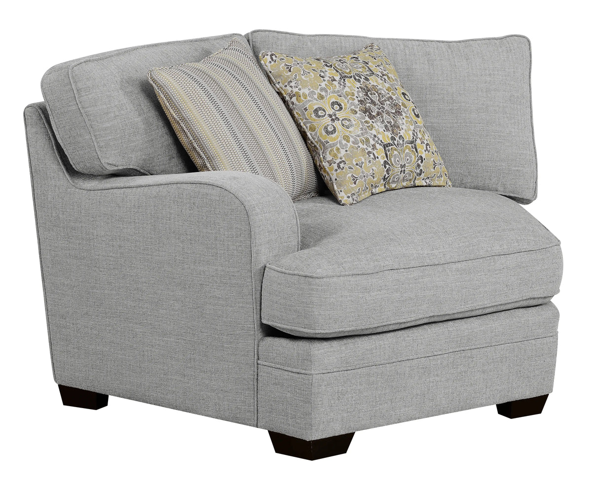 Analiese Rsf Chaise Sectional Dove Gray