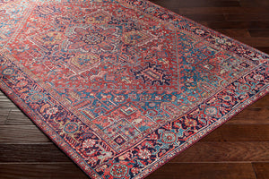 Iris IRS-2330 Cream / Dark Blue Rug