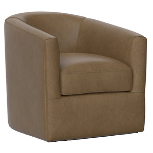 Oliver Swivel Accent Chair Mocha