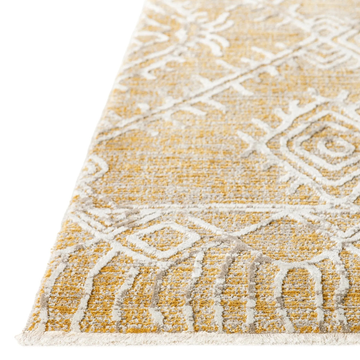 Izmir IZ1 Gold Rug - Rug & Home