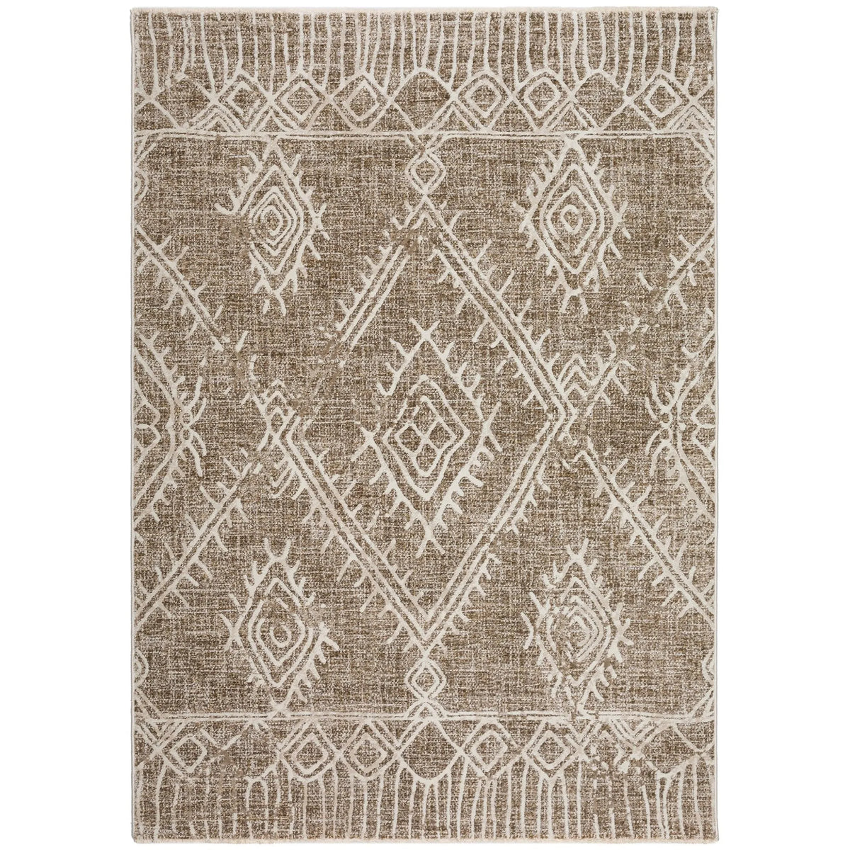 Izmir IZ1 Mocha Rug - Rug & Home