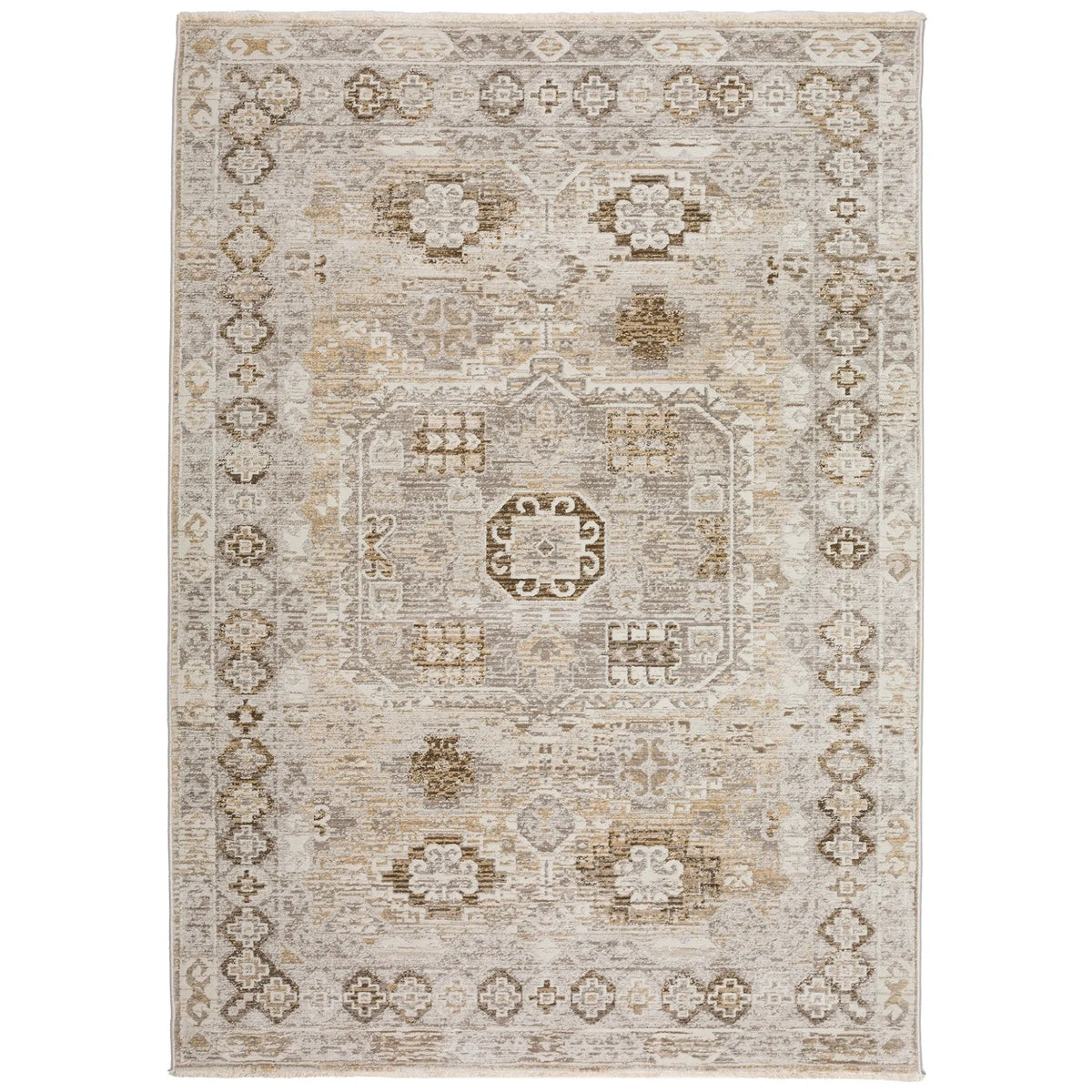 Izmir IZ4 Flax Rug - Rug & Home