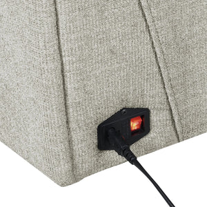 Medford Power 3-Seat Reclining Sectional Driftwood Tan