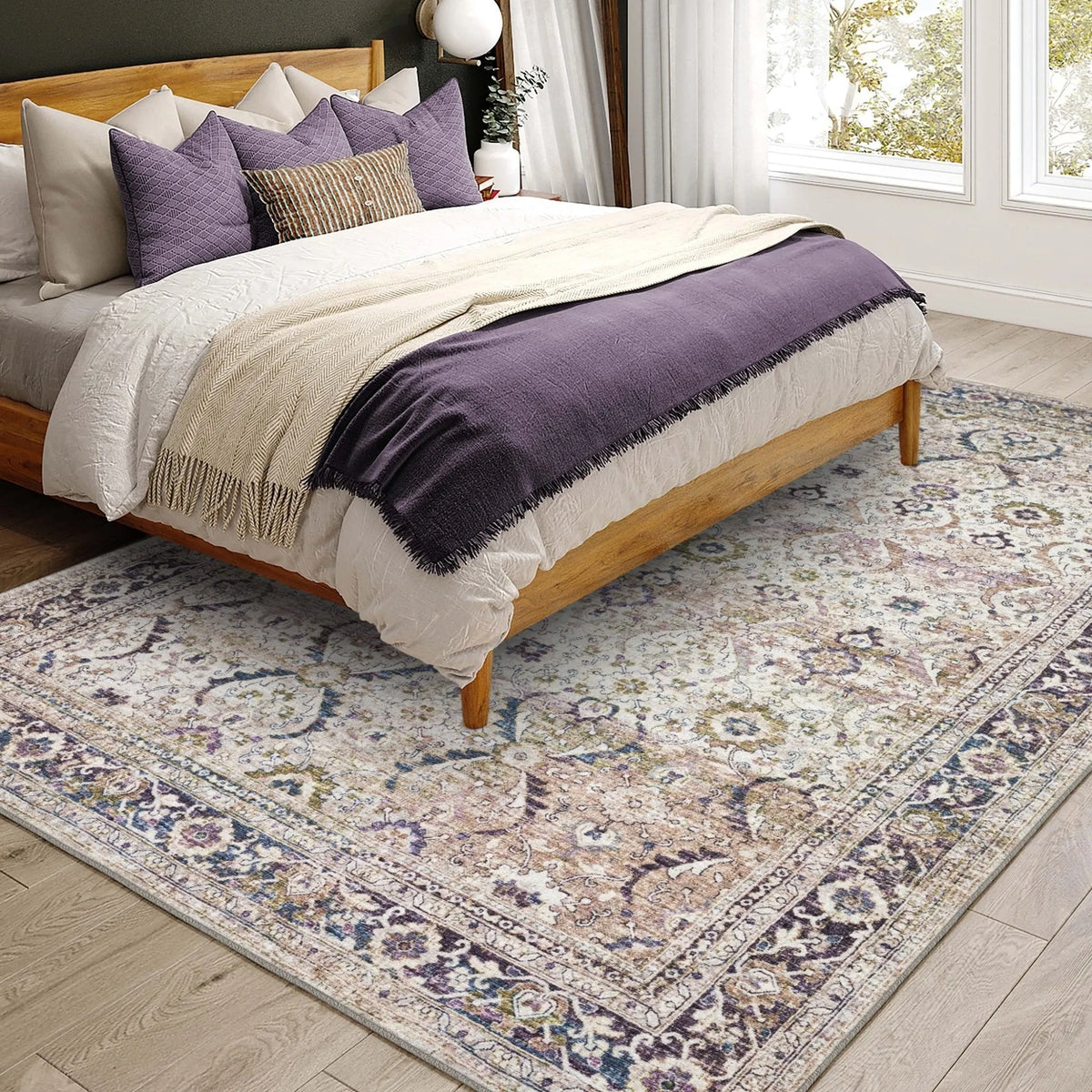 Jericho JC1 Oyster Rug - Rug & Home