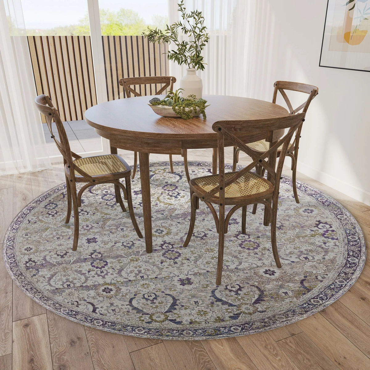 Jericho JC1 Oyster Rug - Rug & Home